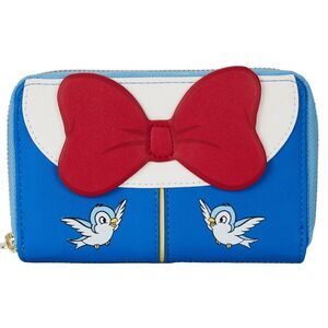Loungefly Disney Snow White Cosplay Bow Zip-Around Wallet